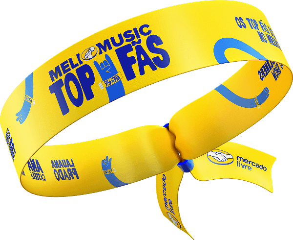 Pulseira Meli Music Top Fãs